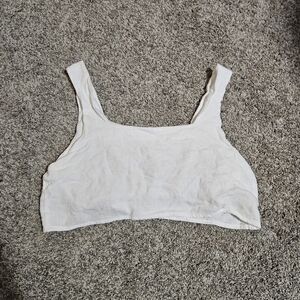 SHOWPO Women's White Top Linen Look Top